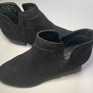 Black ankle boots